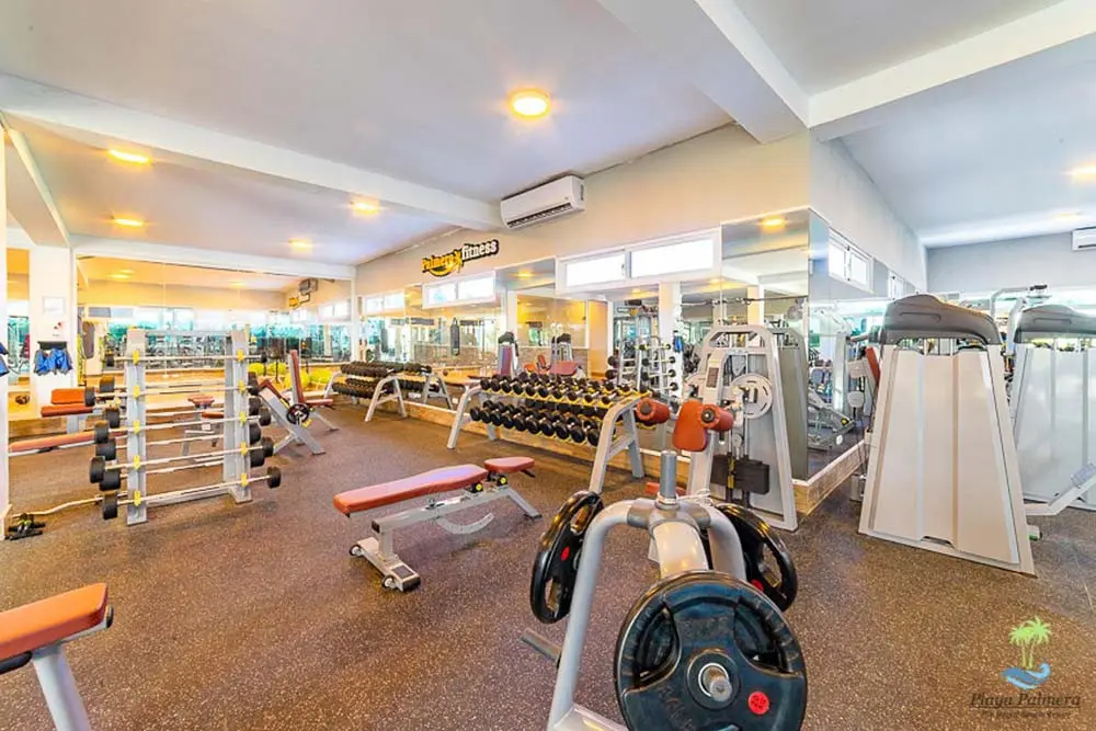Exercise space at Palmera Fitness 